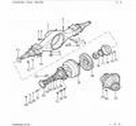 RR Axle